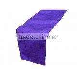 Chinese Beaded Silk Table Runner Chinese thumbnail-1