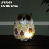 Solar Transparent Owl Light Ornaments thumbnail-2