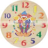 wooden clock jigsaw puzzle