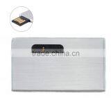 Super Slim Aluminum Material USB Flash Drive Push Button,Grade A Chips Credit Card Business USB Memory Stick Custom Painting thumbnail-4