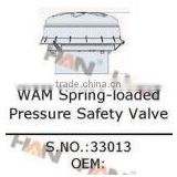WAM spring loaded pressure safety valve concrete batch plant accessories
