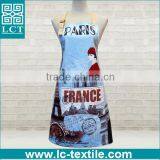 Customized Paris France Full Front Print Shop Attendant Apron thumbnail-1