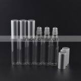 MUB hot sale factory wholesale 10ml Steel ball aluminum cover roll on perfume bottle