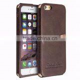 QIALINO Dropshipping Q Card Case, Full Grain Genuine For IPhone 6s Plus Leather Case thumbnail-2