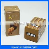decorative metal coffee tin box wholesale