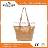 2016 hot best selling high quality fashion brown washabke kraft paper bags handbag
