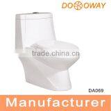 Bathroom Cheap One-piece Siphonic Chaozhou One-piece ToiletDA069 thumbnail-1