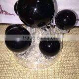 Chinese Good Quality Natural Obsidian Crystal Seven Star Group Crystal Ball thumbnail-2