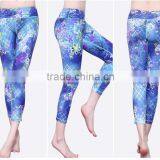 Custom Sublimation Printed Yoga Leggings Wholesale thumbnail-2