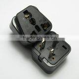 Female to Male 220v to 110v Plug 3 Pin Plug Adapter