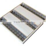 h Grille Fluorescent Light Fixture thumbnail-1