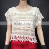 2016 New Arrivals Beautiful Summer Fashion Women Sexy Spaghetti Strap Slim Lace Tops thumbnail-1