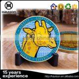 OEM/ODM Offered National Engraved Customized Design Iron Material Souvenir Matte Gold Plated Challenge Coin thumbnail-6