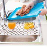 Multifunction Colorful Hallow Drain Custom Kitchen Cheap Plastic Tray thumbnail-4