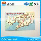 High Quality RFID 13.56MHZ Contactless Bus Smart Card for E-payment
