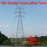 115 кВ двойнопроводная решётчатая опора thumbnail-1