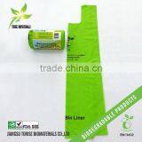 100% Biodegradable Compostable Singlet Bag Star Sealed Certified With OK-COMPOST and EN13432 thumbnail-1