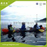 Manufacturer New Design Transparent Polycarbonate Kayak /clear Fishing Boat/ Crystal pc Canoe thumbnail-5