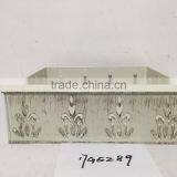 Cheap Large Size Metal Wrought Iron Garden Square Pot Planter thumbnail-2