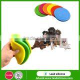 Lovely Pet Toy Silicone Flying Disc, Silicone Flying Saucer For Outdoor Sports,pet Frisbee thumbnail-1