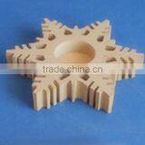 2015 New Design Natural High Quality Wood Candle Stand Wholesale Craft thumbnail-5
