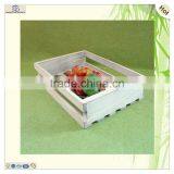 Big Size Unfinished Cuboid Solid Plate Pine Wooden Tray thumbnail-5