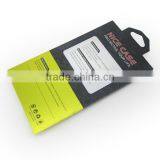 Black Green Cardboard Phone Case Packaging Box, PVC Window Retail Paper Packaging for IPhone thumbnail-6