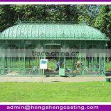 Galvanized Steel Garden Green House / Glass Green House / Conservatory / Sun Room / Gazebo thumbnail-1