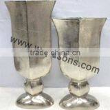 Modern Decorative Small Metal Flower Vase thumbnail-6