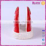 Small Christmas Ceramic Hat Desgin Napkin Holder thumbnail-2