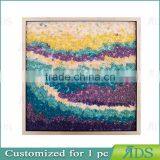 Framed Handmade Saw Dust Wooden Wall Art thumbnail-3