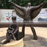Theme Park Bronze Art Foundry Metal Craft Life Size Elvis Statue thumbnail-6