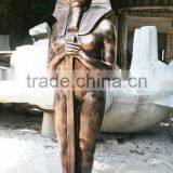 Outdoor Decoration Antique Famous Sculpture Egyptian Fiberglass Pharaoh Statues thumbnail-2