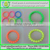 Fighting Childhood Cancer Silicone Wristband thumbnail-1