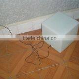 Rechargeable LED Colorful Decorative Plastic Cube Chair thumbnail-1