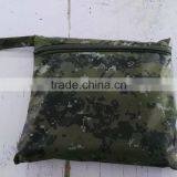 4000 Hydrostatic Pressure Waterproof PU PVC Coated Military Camouflage Rain Poncho thumbnail-6