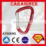 CE+UIAA Certificate Mountain Climbing Aluminum Carabiner With 24KN thumbnail-1