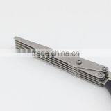 Red And Black Soft Handle Five Blades Scissors Kitchen Shears Best For Kitchen Garden thumbnail-3