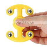 Fidget Hand Spinner Finger Toy Stress Reliever Killing Time Adults/Kids Yellow