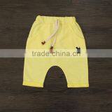 Pure Colour Korea PP Pants Boy Cropped Trousers With Pocket thumbnail-2