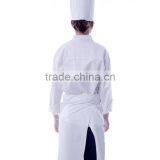 OEM Stander Collar White / Black Unisex Classic Chef Coat thumbnail-4