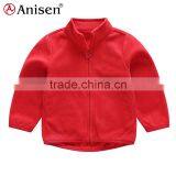 Wholesale High Quality Polar Fleece Girls Custom Clothing Windproof Children's Jacket thumbnail-1