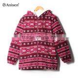 Oem Wholesale Cheap Printed Fleece Women Jacket thumbnail-1
