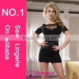 2015 High Quality Guarantee Sexy Club Wear Bodysuits Teen Girls Sexy Lingerie thumbnail-1