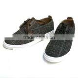 Ssd0205 Dark Check Lace up Sneakers thumbnail-1