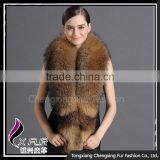 CX-B-52 New Style Excellent Raccoon Fur Scarf And Shawl Wholesale thumbnail-3