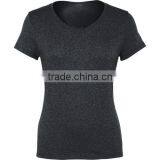 New Design Custom V-Neck Women t Shirt Printing thumbnail-5