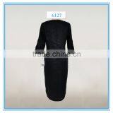 Indian Ladies Embroidery Linen Dress thumbnail-3