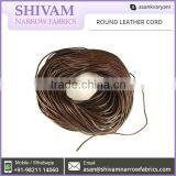Modern Design Luxurious Round Leather Cord From Well Known Exporter thumbnail-2
