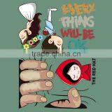 Every Thing Will Be Ok Custom T-shirt Heat Transfer Sticker Print thumbnail-1